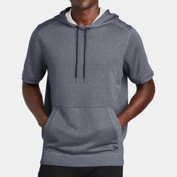 Performance Terry Short Sleeve Hoodie Thumbnail