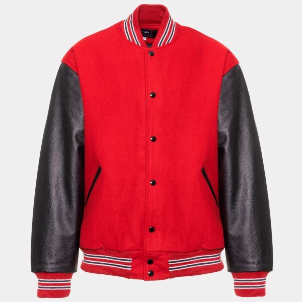 America's Finest Varsity Wool Leather Jacket Thumbnail