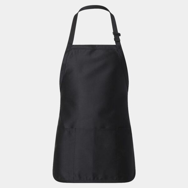 Full-Length Apron with Pouch Pocket Thumbnail