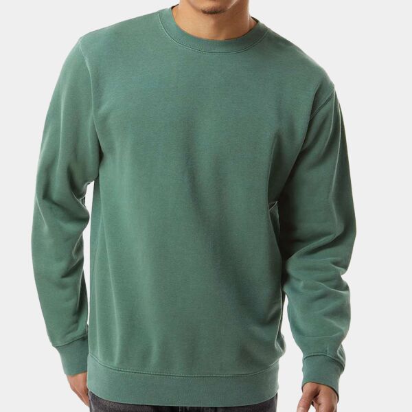 (24-Hour) Midweight Pigment-Dyed Crewneck Sweatshirt Thumbnail